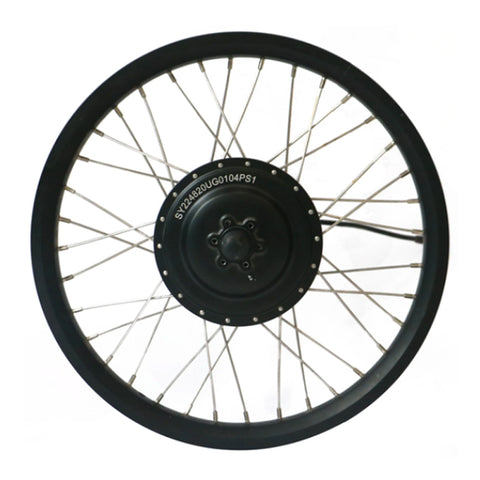 20" Wheel Rim Hub With Motor Fit For EUNORAU G30-CARGO Rear Wheel