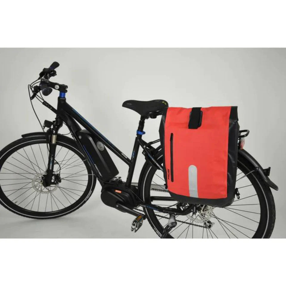 FISCHER WATERPROOF PANNIER BAG & BACKPACK, 23L