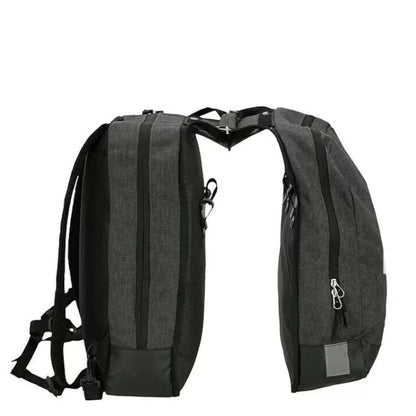 Fischer 2-in-1 Double Pannier Bag and backpack