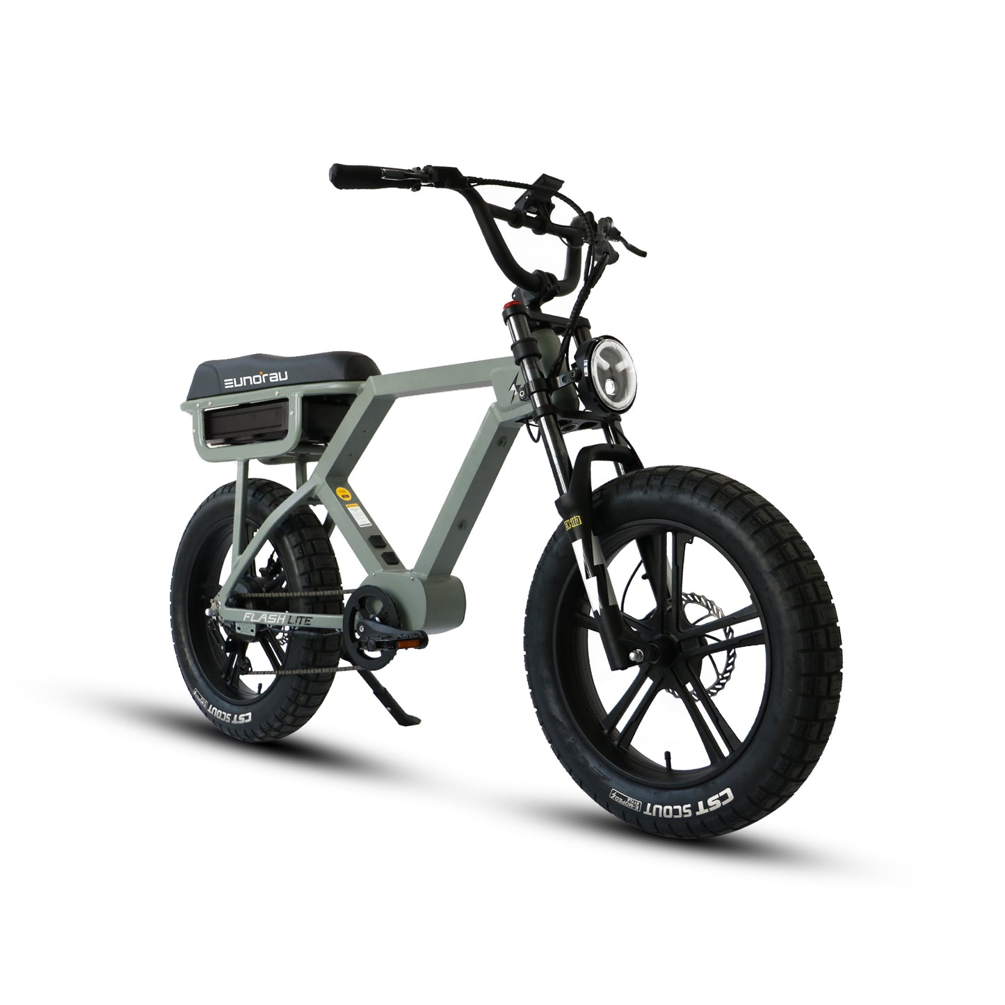 Eunorau Flash Electric Bike [Lunar Dust/Moon Black]