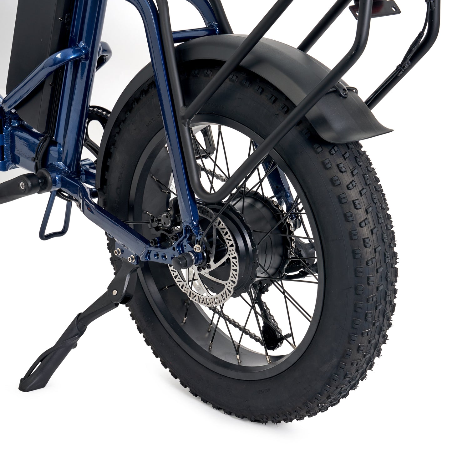 AEI Nesta 2.0 Folding Electric Bike [Navy blue]