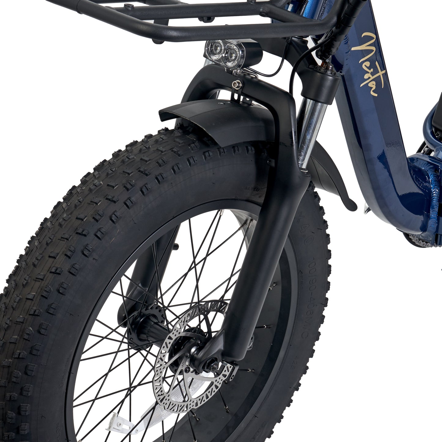 AEI Nesta 2.0 Folding Electric Bike [Navy blue]