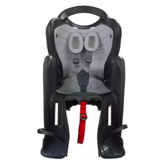 Bellelli Mr Fox Luxe Rear child bike seat clamp - dark grey, black