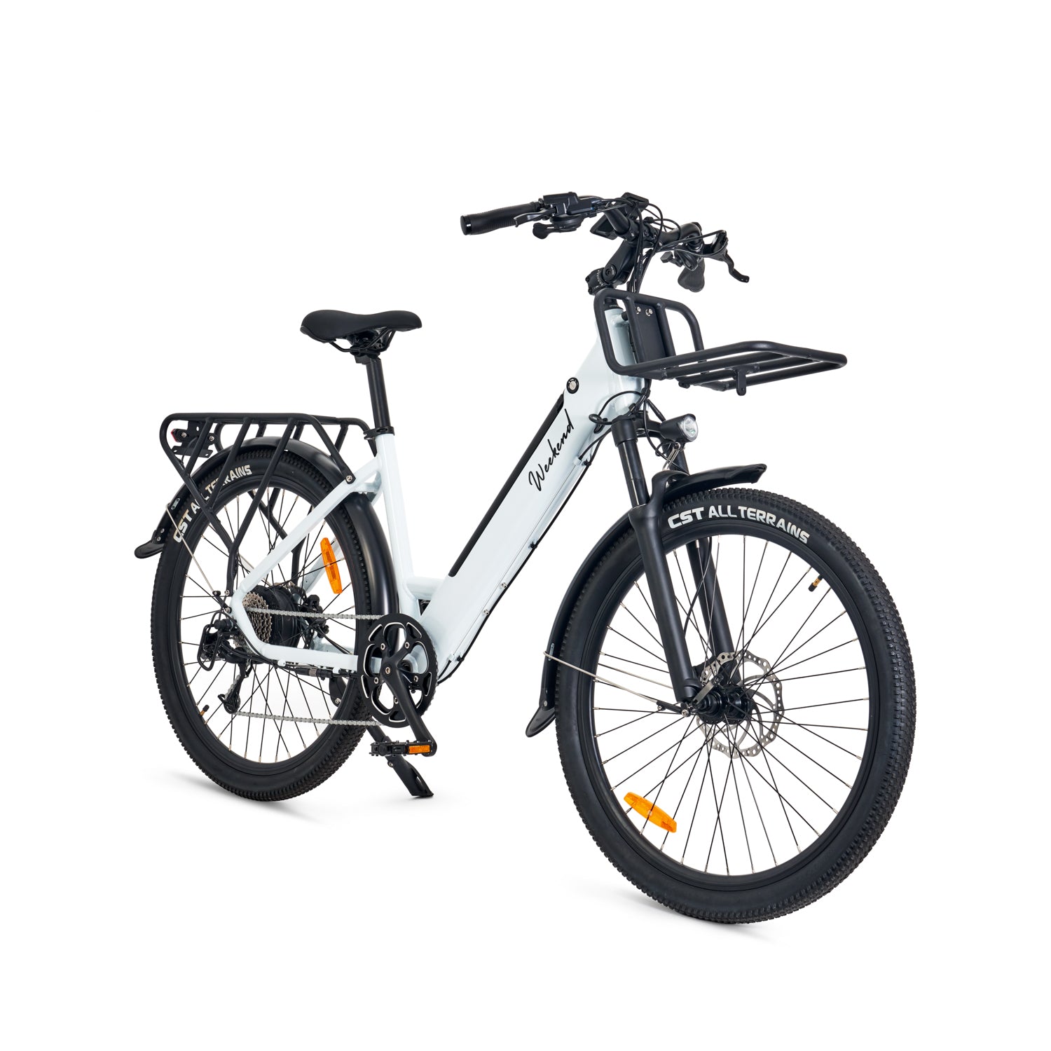 Weekend City Commuter Electric Bike White 1 LEFT IN STOCK Next Gen e Rides