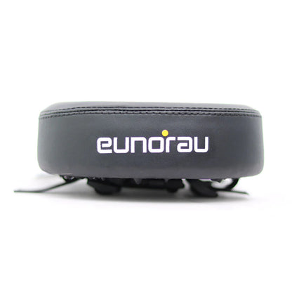 Front on shot showing the Eunorau logo on the seat cushion. White background.